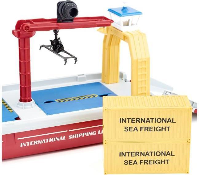 Actual product image Siku Container ship World, 450x150x187 mm, from 3+