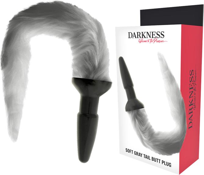 Produktbild Darkness Analplug mit Schwanz