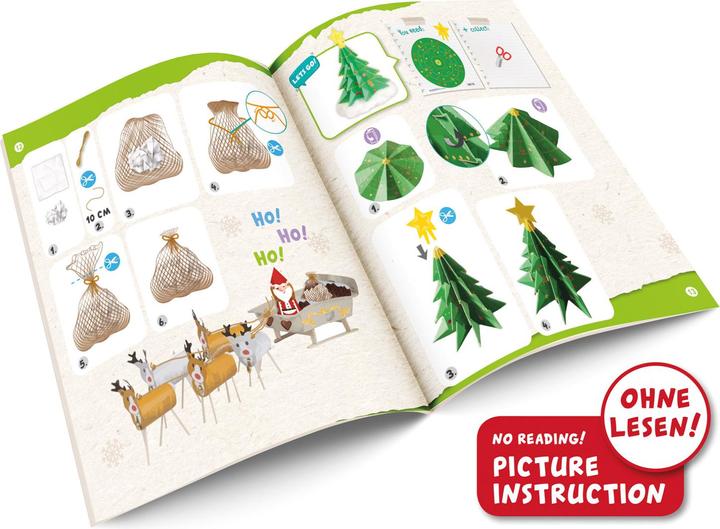 Actual product image Lena Eco Upcycling Christmas, FSC RECYCLED, folding box