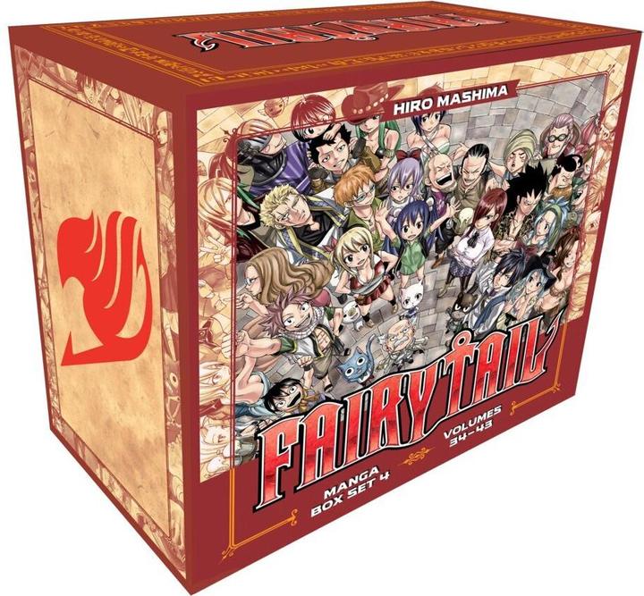 Mashima:FAIRY TAIL Manga Box Set 4