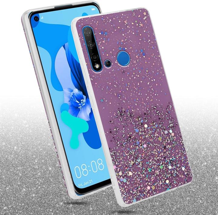 Produktbild Cadorabo TPU Cover funkelnder Glitter (Huawei Nova 5i, Huawei P20 Lite (2019))