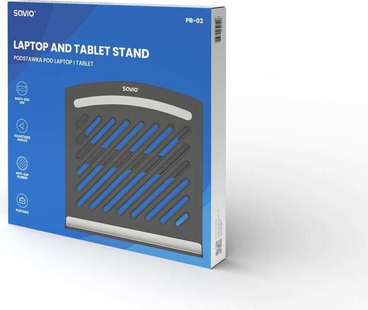 Produktbild Savio Laptop Ersatz Laptop Office Tablet Kunststoff PB-02