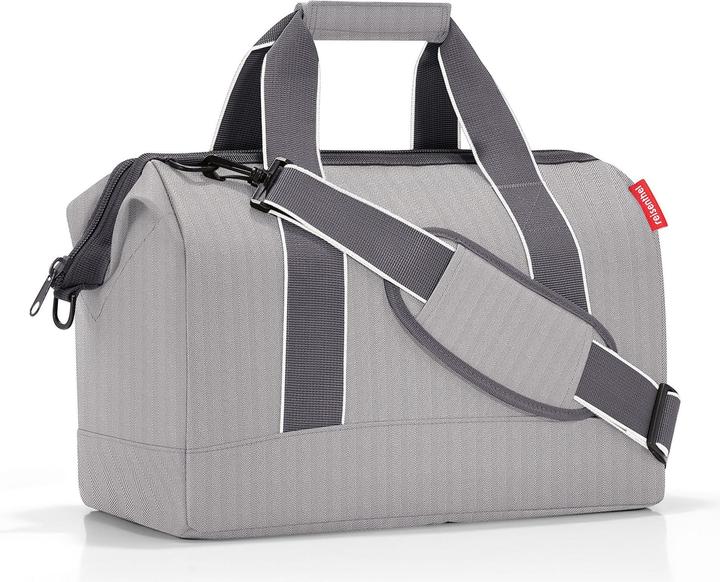Actual product image reisenthel allrounder M herringbone grey