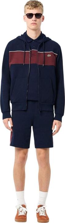 Actual product image Lacoste Mens Colour Block Full Zip Hoodie (S)