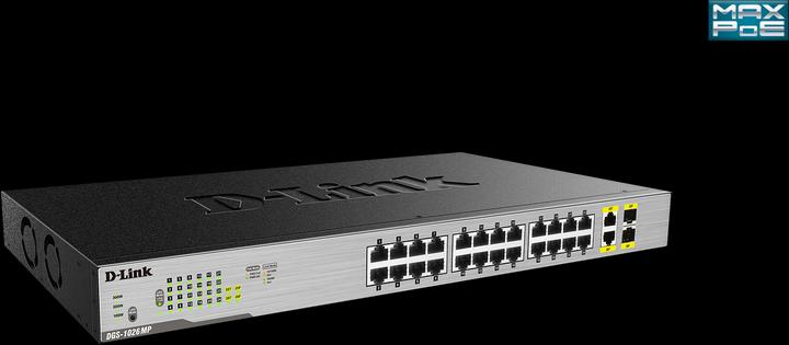 Productafbeelding D-Link 26-POORTS LAYER2 POE+ GB SCHAKELAAR (24 Havens)
