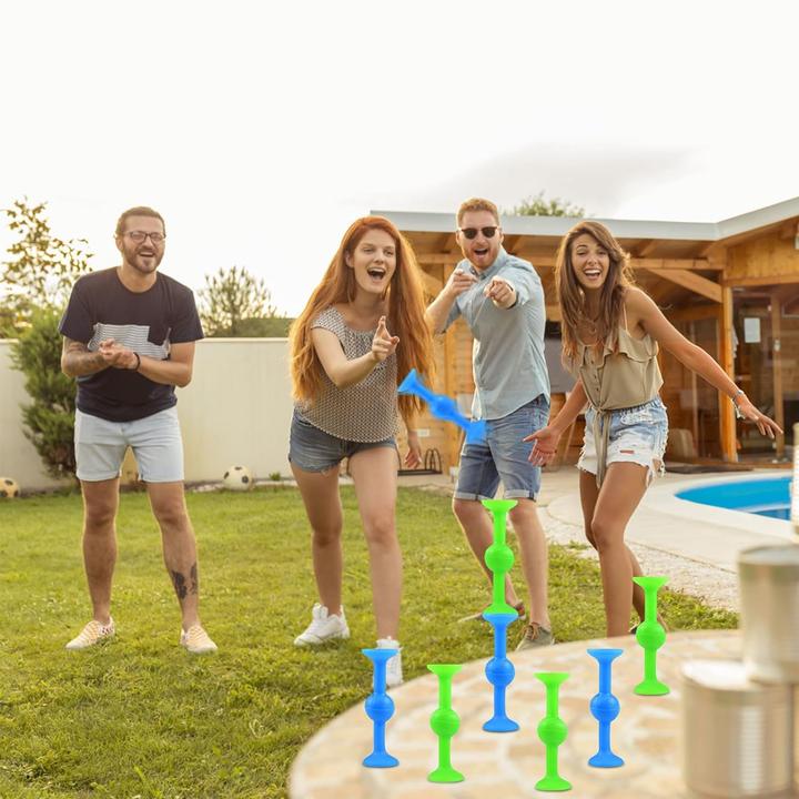 Produktbild I Am Creative Saugnapf Wurfspiel, Fenster Dart Spiel, Anti-Stress, Partyspiel