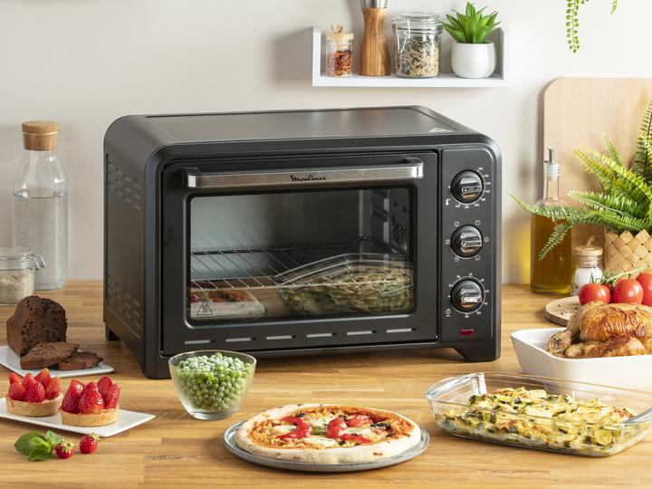 Image du produit Moulinex OX4648 Optimo Four électrique d'une capacité de 33 L, puissance 1600 W 28x31x36cm