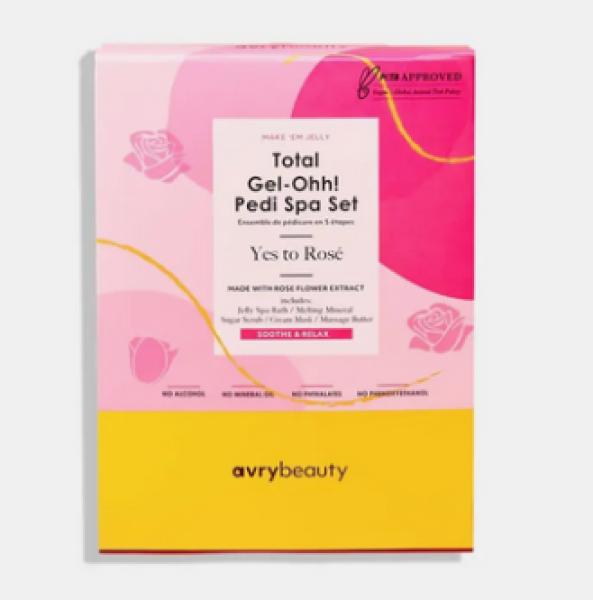 AvryBeauty Pedi Spa-Set Rosé (Fussbad)