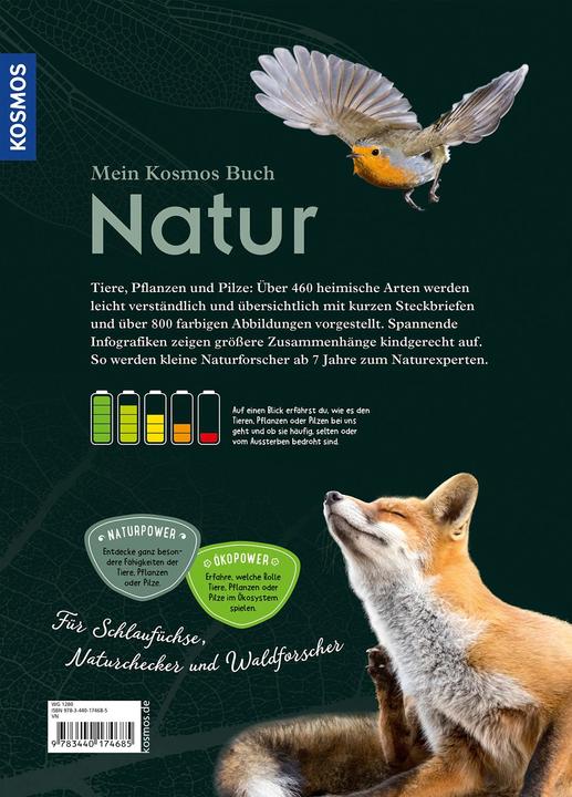Produktbild Kosmos Mein Kosmos-Buch Natur (Deutsch, Bärbel Oftring, 2023)