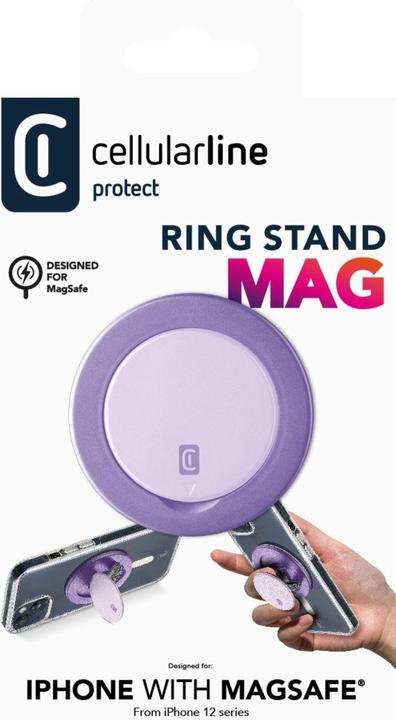 Image du produit Cellularline Ring Stand Mag