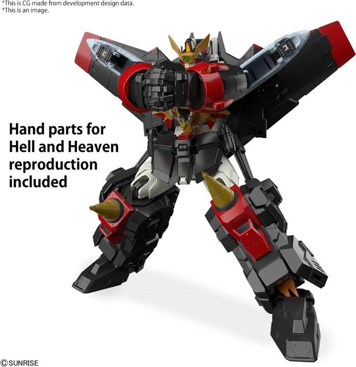 Actual product image Bandai Rg Gaogaigar