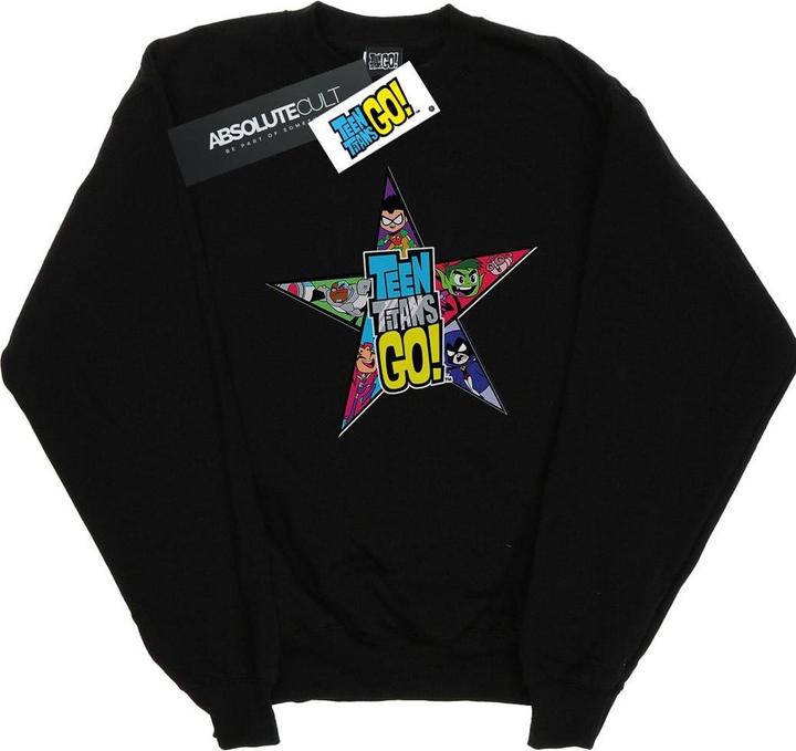 Teen Titans Go Star Logo Sweatshirt Jungen