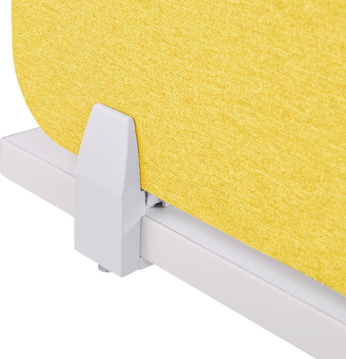 Image du produit Beliani Cloison de bureau jaune moutarde 160 x 40 cm WALLY (160 x 40 cm)
