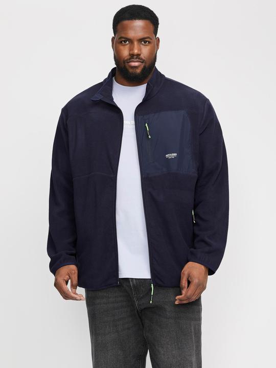 Actual product image Jack & Jones Plus Size Fleecejacke Fleecejacke (3XL)