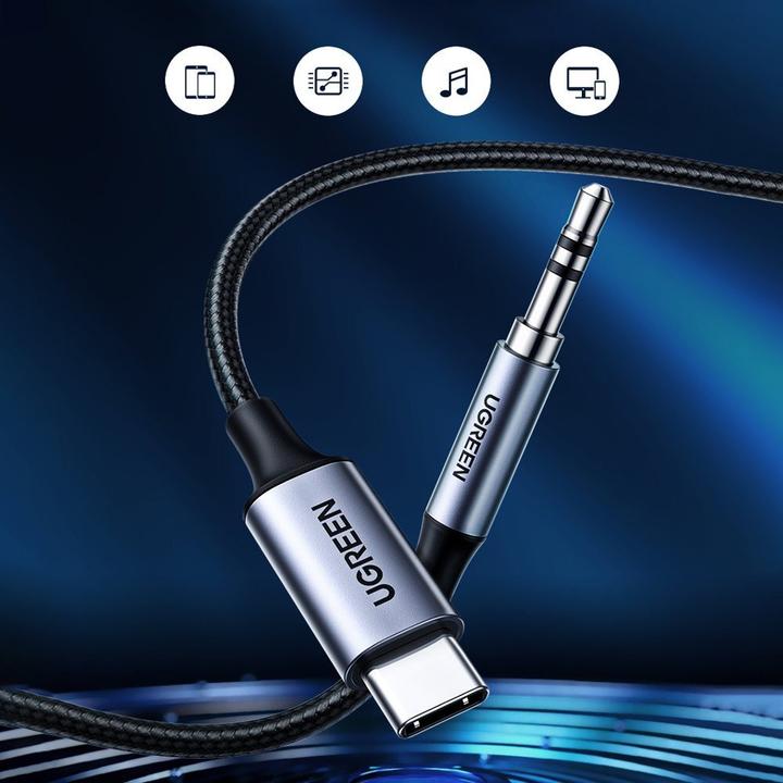 Image du produit Ugreen USB C — 3.5mm (1 m, Jack 3,5 mm (AUX))