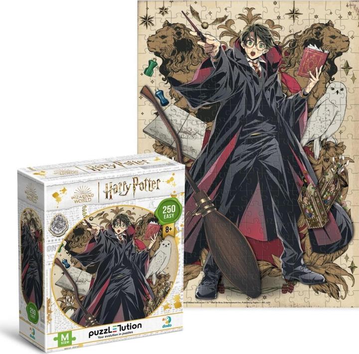 Actual product image Dodo Puzzle - Simple - Harry Potter - 250 pieces (250 pieces)