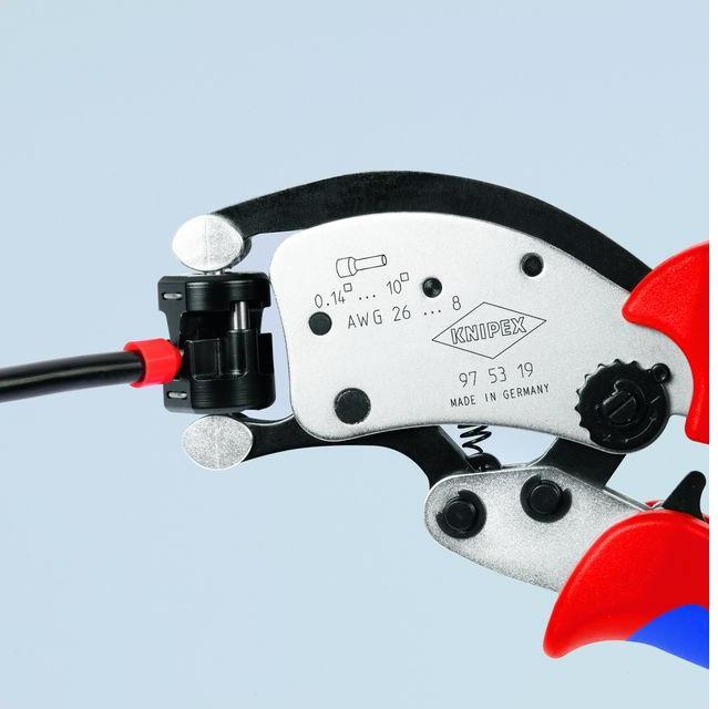 Produktbild Knipex Selbsteinst. Crimpzange f.Aderendhülsen (200 mm)