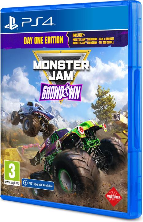 Actual product image Milestone Video game Monster Jam Showdown Day One (PS4)