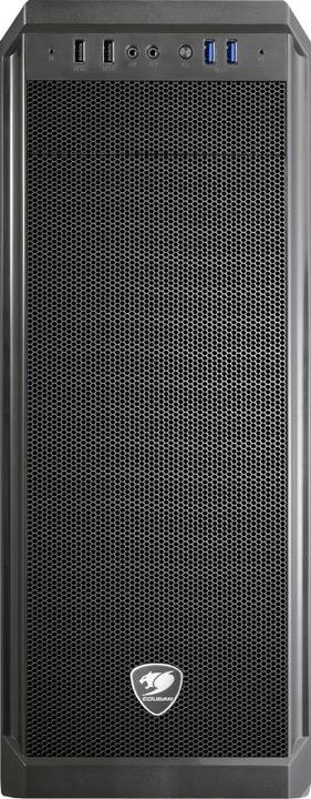 Actual product image Cougar MX330-G Tempered Glass Midi Tower (ATX, mATX, Mini-ITX)