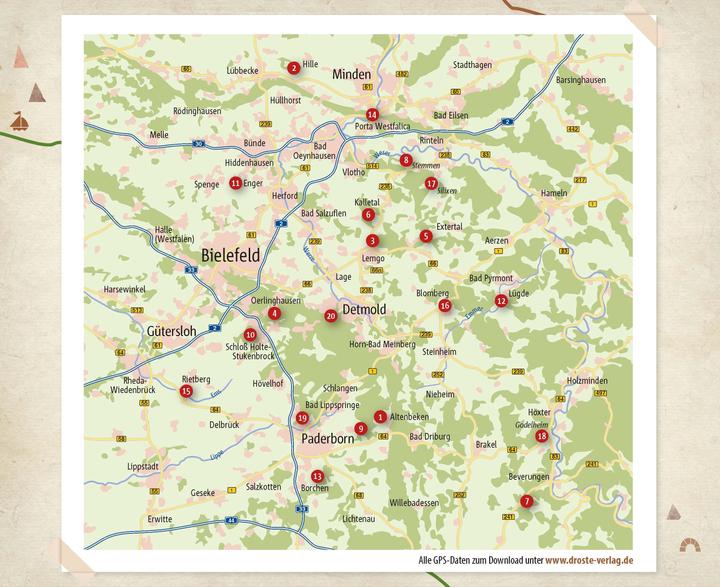 Produktbild Ostwestfalen-Lippe. Wandern für die Seele (Deutsch, Ditt, Stephanie, 2022)