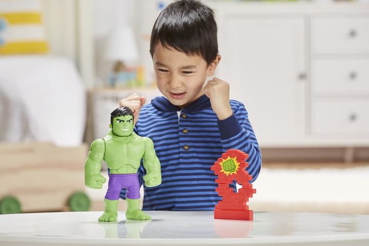 Immagine prodotto Hasbro Butterfly Power Hulk Giocattolo per la scuola dell'infanzia, alto 25 cm Hulk Actio
