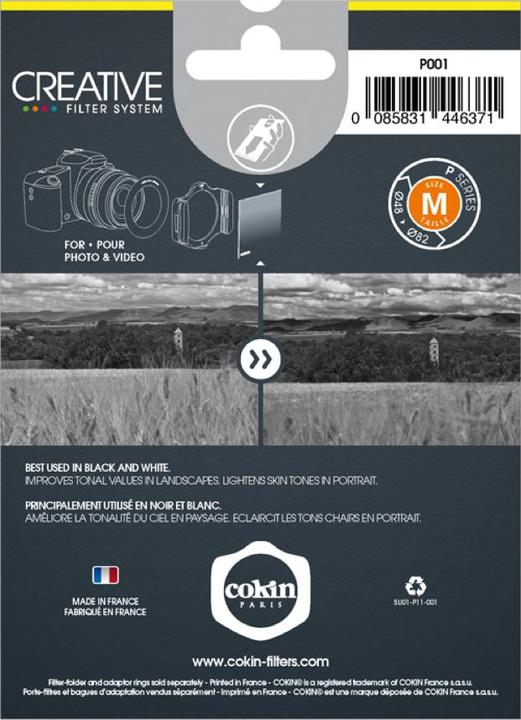 Image du produit Cokin Filtre P001 (82 mm, Filtres d'effet, 84 mm)