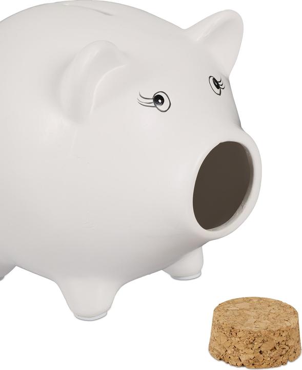 Actual product image Relaxdays Piggy bank (15.5 x 19 x 15.5 cm)