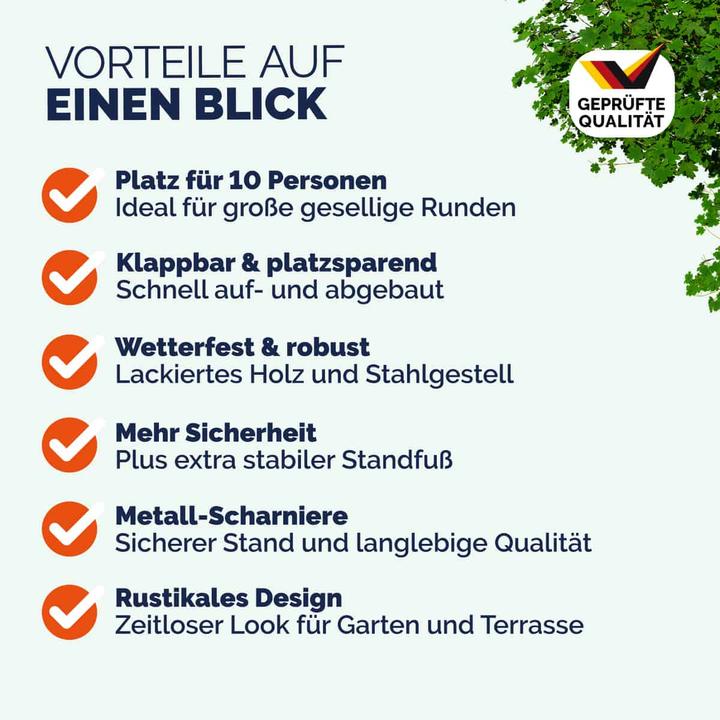 Produktbild Casaria Bierzeitgarnitur