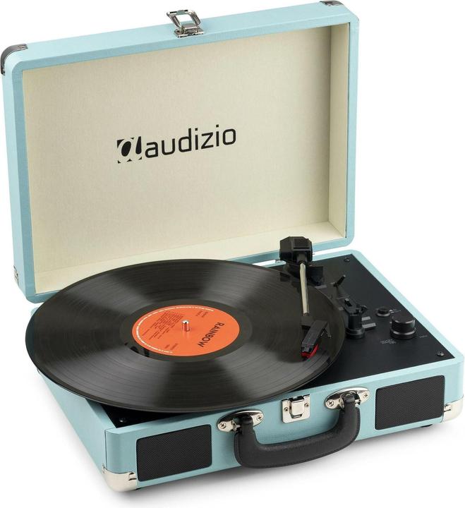 Audizio Record player with Bluetooth RP116 Blue (Manual)