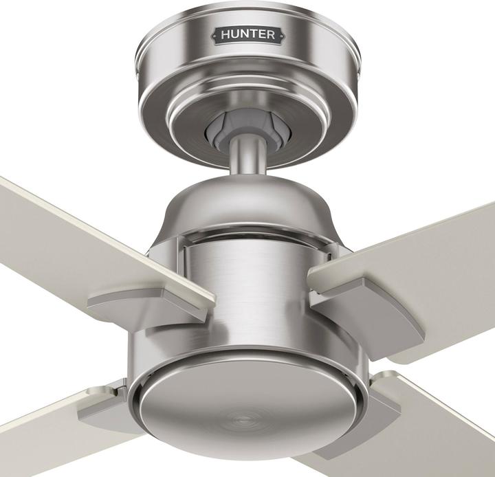 Immagine prodotto Hunter Fans Deckenventilator Cordelia M Nickel mit Fernbedienung (45.90 dB)