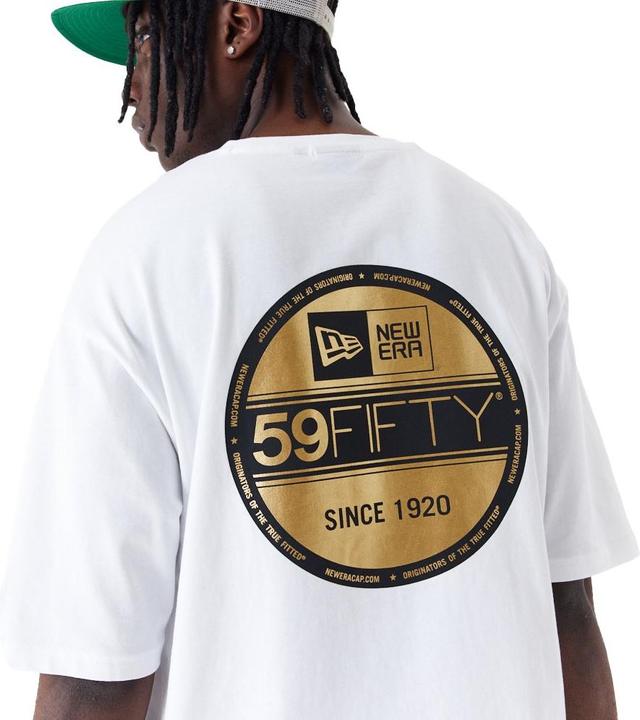 Immagine prodotto New Era Camicia oversize - 59FIFTY STICKER bianco - S (S)