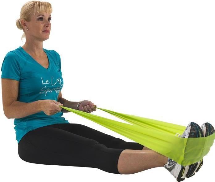 Produktbild Tunturi Resistance Band - Gummi Gymnastikband (1.20 m, Leicht)