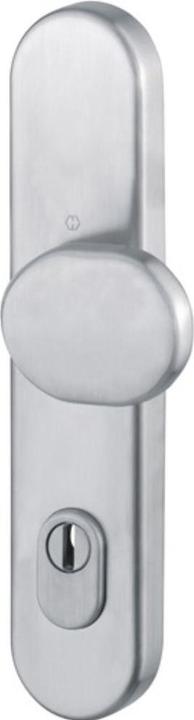 Actual product image Hoppe Knob escutcheon E86G/3332ZA Stainless steel F69 for combination protection PZ 8 mm (Door knob)