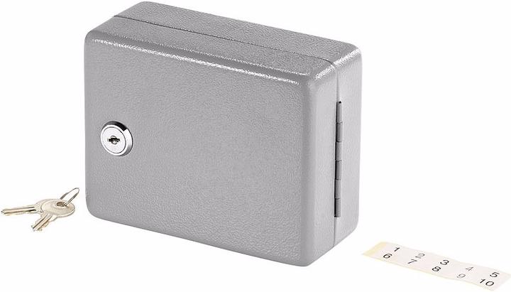 Produktbild Xcase Mini-Stahl-Schlüsselschrank für 10 Schlüssel, mit Sicherheitsschloss