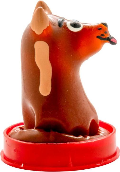 Produktbild Condomerie Scherzkondom Hund Braun Handbemalt aus Latex (1 Stk.)