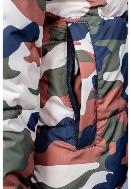 Image du produit Urban Classics Ladies Boyfriend Camo Puffer Jacket (XL)