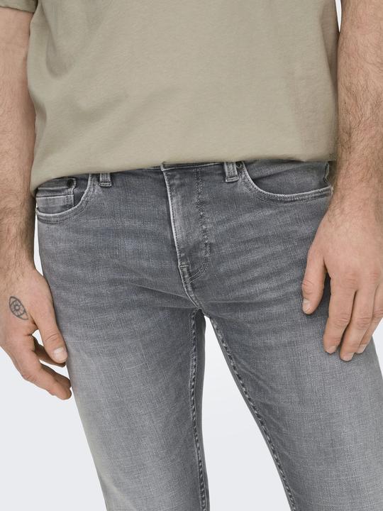 Produktbild Only & Sons Slim Fit Niedrige Taille Jeans Slim Fit Jeans (W34/L32)