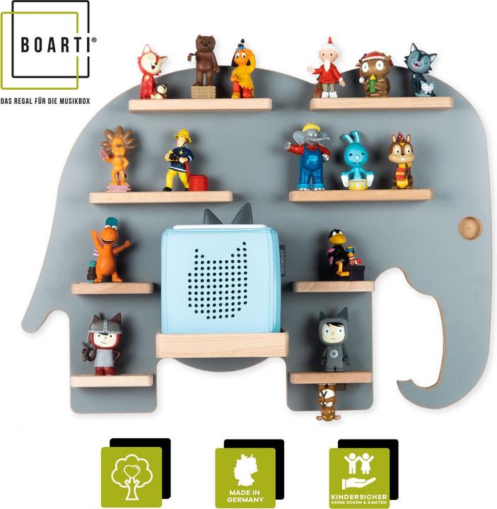 Produktbild VCM Regal Elefant Kinder Toniebox Tonies
