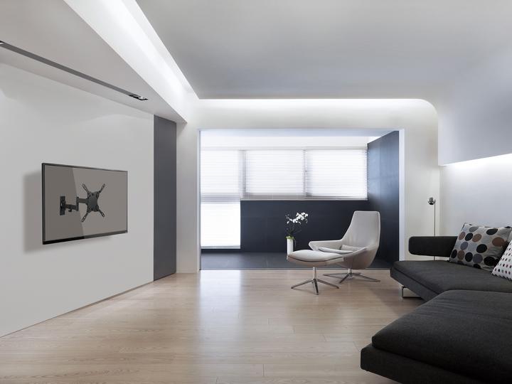 Actual product image Manhattan Universal TV wall mount, tilt and swivel (Wall, 42", 20 kg)