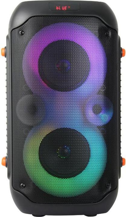Produktbild Esperanza EP156 BT FM LED RGB KARAOKE Lautsprecher schwarz 20W (5 h, Batteriebetrieb)