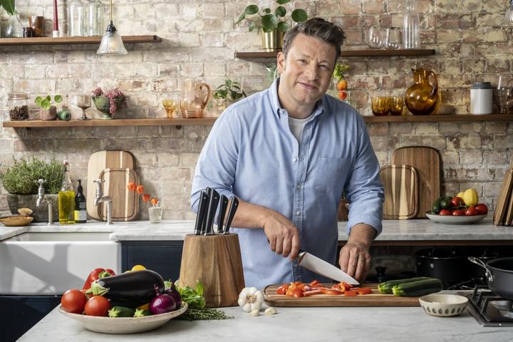 Actual product image Tefal Jamie Oliver 3-piece Knife Set, Black (20 cm)