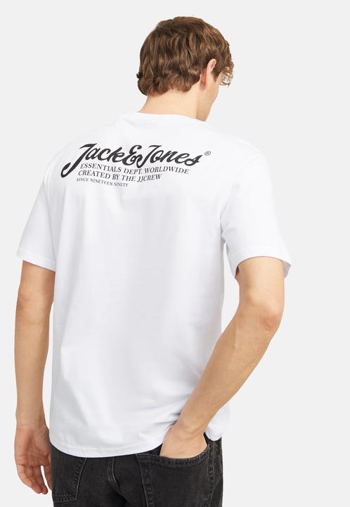 Produktbild Jack & Jones Rückenprint Rundhalsausschnitt T-shirt T-shirt (L)