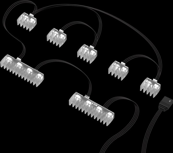 Actual product image NZXT HUE 2 Cablecomb (RGB)