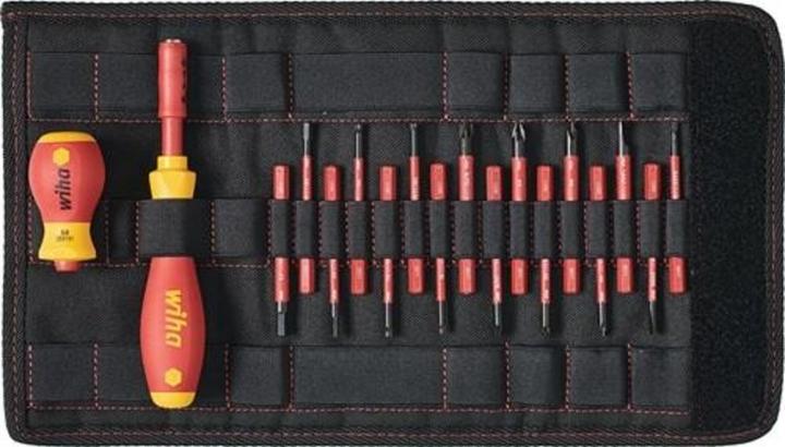 Produktbild Wiha Schraubendreher und Bit Set (Schlitzschrauben, Innensechskant, Torx (TX), Pozidriv-Kreuzschlitz (PZ), Phillipps-Kreuzschlitz (PH))
