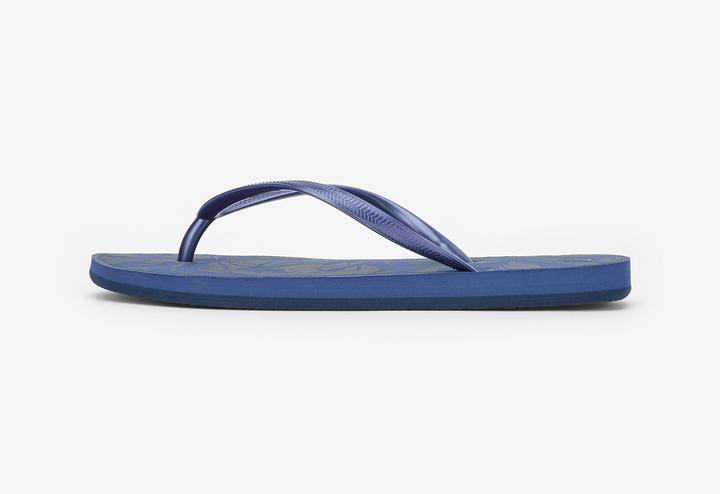 Actual product image Olaian Women's 500 Flowy toe sandals petrol blue (39)