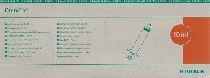 Produktbild B.Braun OMNIFIX 1xinj spr luer 10ml exzen 100