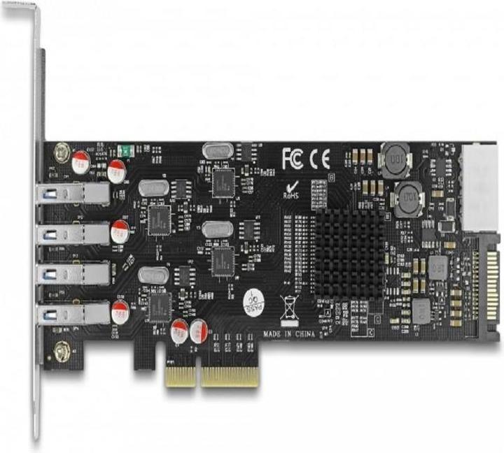Actual product image Delock PCI Express card