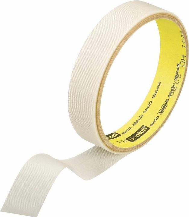 Actual product image 3M 361 3611955 Fabric tape 361 White (L x W) 55m x 19mm 1pc. (19 mm)