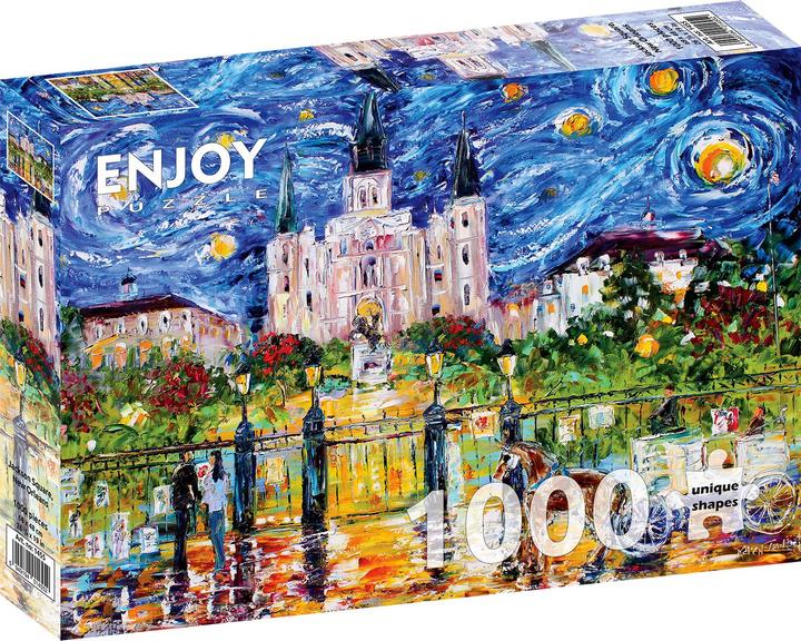 Produktbild Enjoy Puzzle ENJOY-1455 - Jackson Square, New Orleans, Puzzle, 1000 Teile (1000 Teile)