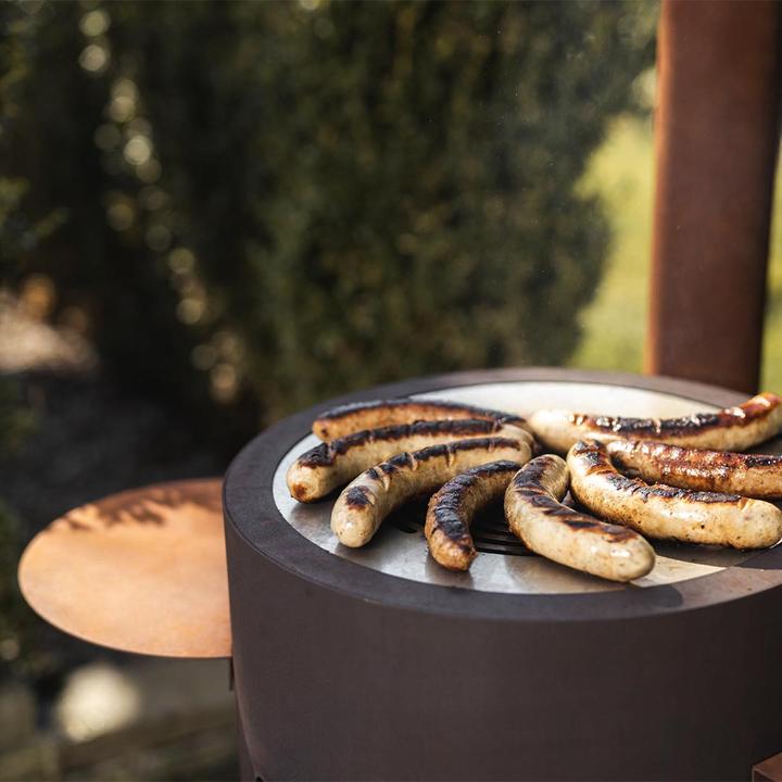 Actual product image Feu du Jardin Outdoor and Fondue Oven Deluxe rust